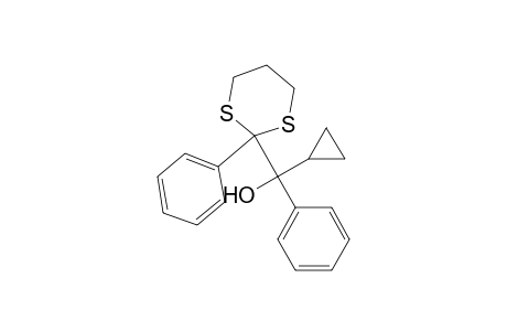 .alpha.-Cyclopropyl-.alpha.,2-diphenyl-1,3-dithiane-2-methanol