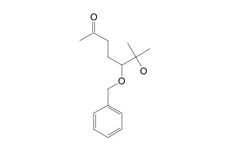 5-(BENZYLOXY)-6-HYDROXY-6-METHYLHEPTAN-2-ONE