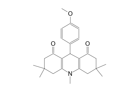 1,8(2H,5H)-acridinedione, 3,4,6,7,9,10-hexahydro-9-(4-methoxyphenyl)-3,3,6,6,10-pentamethyl-