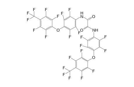 N1,N2-bis(2,3,5,6-tetrafluoro-4-(2,3,5,6-tetrafluoro-4-(trifluoromethyl)phenoxy)phenyl)oxalamide