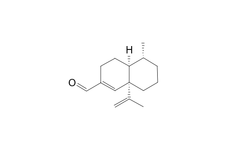 (4aS,5R,8aS)- 5-methyl-8a-(prop-1-en-2-yl)-3,4,4a,5,6,7,8,8a-octahydronaphthalene-2-carbaldehyde