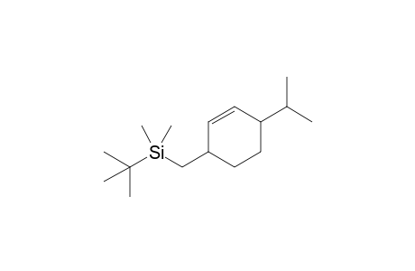 (t-Butyl)-[(4-isopropylcyclohex-2-enyl)methyl]-dimethylsilane