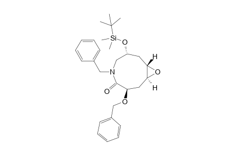 (3R,5S,6S,8R)-1-Benzyl-3-benzyloxy-8-(tert-butyldimethylsilyloxy)-5,6-epoxyazonan-2-one