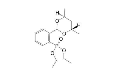 [2-((4S,6S)-DIMETHYL-[1,3]-DIOXOLAN-2-YL)-PHENYL]-PHOSPHONIC-ACID-DIETHYLESTER