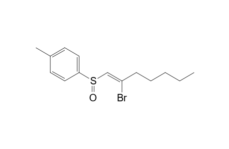 Z-2-Bromo-1-(4'-tolylsulfinyl)hept-1-ene