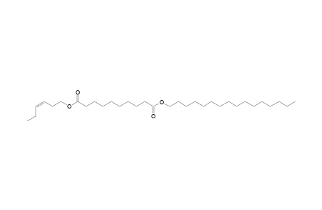 Sebacic acid, cis-hex-3-enyl hexadecyl ester