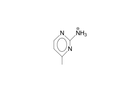 2-Amino-4-methyl-pyrimidine cation