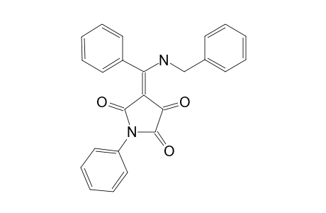 1-Phenyl-4-[phenyl(benzylamine)methylidene]pyrrolidine-2,3,5-trione