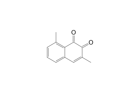 ORTHO-HIBISCANONE;3,8-DIMETHYL-1,2-NAPHTHOQUINONE