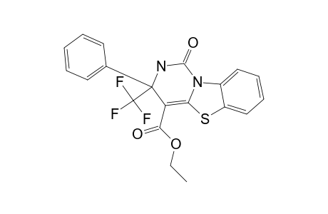 3-PHENYL-4-ETHOXYCARBONYL-3-TRIFLUOROMETHYL-2,3-DIHYDRO-1-H-PYRIMIDO-[6.1-B]-[1.3]-BENZOTHIAZOL-1-ONE