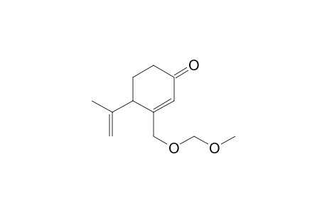 2-Cyclohexen-1-one, 3-[(methoxymethoxy)methyl]-4-(1-methylethenyl)-, (.+-.)-