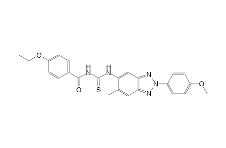 N-(4-ethoxybenzoyl)-N'-[2-(4-methoxyphenyl)-6-methyl-2H-1,2,3-benzotriazol-5-yl]thiourea