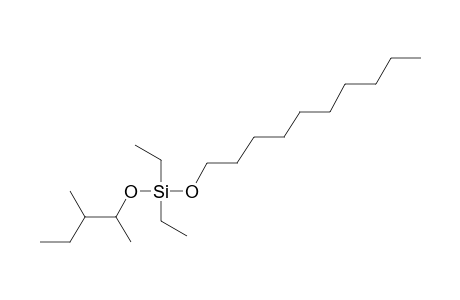 Silane, diethyldecyloxy(3-methylpent-2-yloxy)-