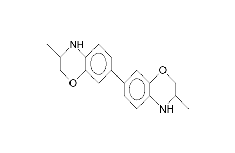 2H-1,4-Benzoxazine, bimol. deriv.