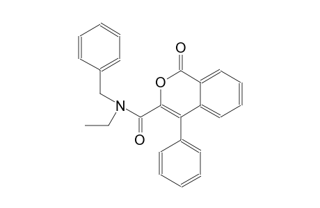 1H-2-benzopyran-3-carboxamide, N-ethyl-1-oxo-4-phenyl-N-(phenylmethyl)-
