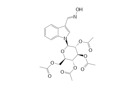 [(2R,3R,4S,5R,6R)-3,4,5-triacetoxy-6-[3-[(E)-hydroxyiminomethyl]indol-1-yl]tetrahydropyran-2-yl]methyl acetate