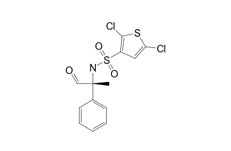 (S)-2-(2',5'-DICHLOROTHIEN-3'-YL)-SULFONYLAMINO-2-PHENYLPROPIONALDEHYDE