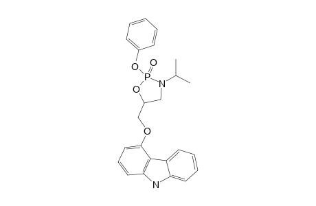 5-[(9H-4-CARBAZOL-YL-OXY)-METHYL]-3-ISOPROPYL-2-PHENOXY-1,2-LAMBDA(5)-OXAZAPHOSPHOLAN-2-ONE