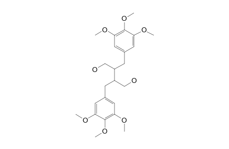 MESO-2,3-BIS-(3,4,5-TRIMETHOXYBENZYL)-1,4-BUTANEDIOL