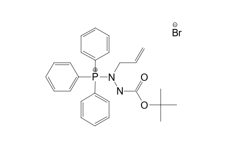 [[(2-methylpropan-2-yl)oxycarbonylamino]-prop-2-enylamino]-triphenylphosphanium bromide