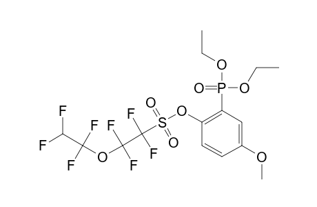 1,1,2,2-tetrafluoro-2-(1,1,2,2-tetrafluoroethoxy)ethanesulfonic acid (2-diethoxyphosphoryl-4-methoxy-phenyl) ester