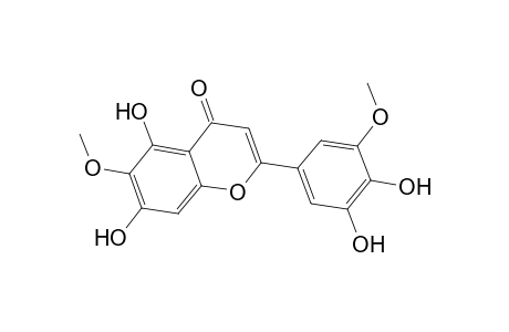 2-(3,4-Dihydroxy-5-methoxyphenyl)-5,7-dihydroxy-6-methoxy-4H-chromen-4-one