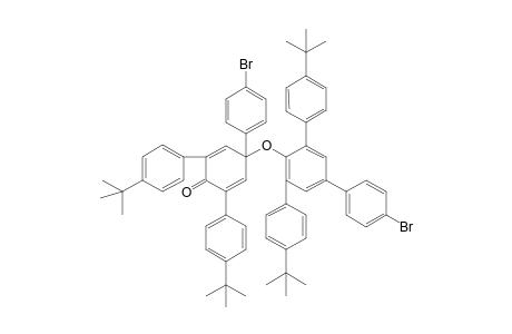 2,5-Cyclohexadien-1-one, 4-(4-bromophenyl)-4-[[5'-(4-bromophenyl)-4,4''-bis(1,1-dimethylethyl) [1,1':3',1''-terphenyl]-2'-yl]oxy]-2,6-bis[4-(1,1-dimethylethyl)phenyl]-