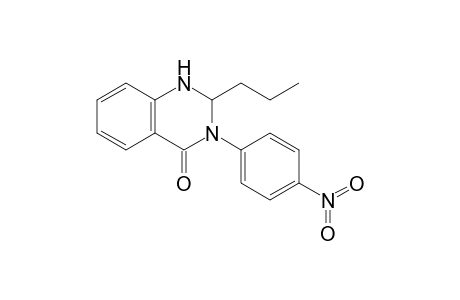 2-n-Propyl-3-(p-nitrophenyl)-2,3-dihydroquinazolin-4(1H)-one