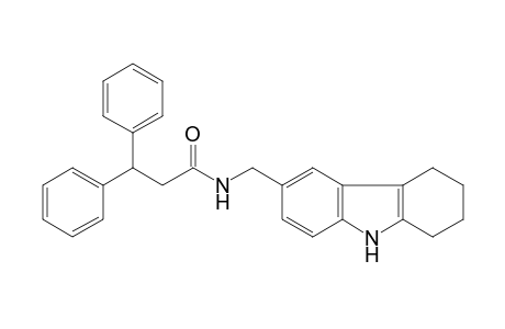 Benzenepropanamide, .beta.-phenyl-N-[(2,3,4,9-tetrahydro-1H-carbazol-6-yl)methyl]-