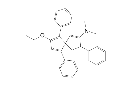 7-Dimethylamino-2-ethoxy-1,4,8-triphenylspiro[4.4]nona-1,3,6-triene