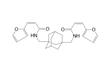 3-(2-Furyl)-N-{[3-({[3-(2-furyl)-2-propenoyl]amino}methyl)-1-adamantyl]methyl}-2-propenamide