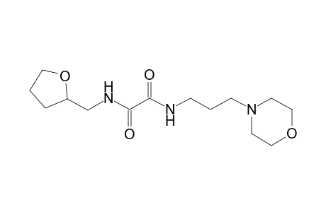 N~1~-[3-(4-morpholinyl)propyl]-N~2~-(tetrahydro-2-furanylmethyl)ethanediamide