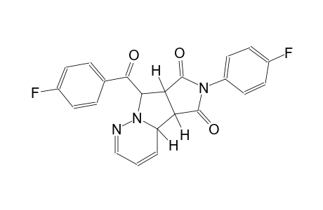 (4aR,4bS,7aR,8S)-8-(4-fluorobenzoyl)-6-(4-fluorophenyl)-7a,8-dihydro-4aH-pyrrolo[3',4':3,4]pyrrolo[1,2-b]pyridazine-5,7(4bH,6H)-dione
