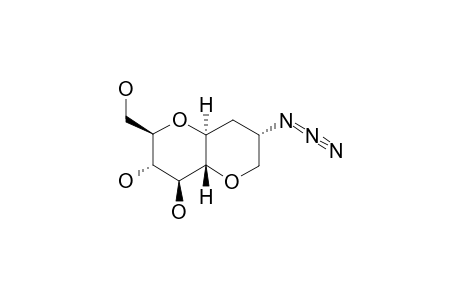 (1R,4S,6S,8R,9S,10S)-4-AZIDO-9,10-DIHYDROXY-8-HYDROXYMETHYL-2,7-DIOXABICYCLO-[4.4.0]-DECANE