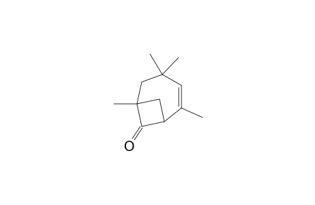 2,4,4,6-Tetramethylbicyclo[4.1.1]oct-2-en-7-one