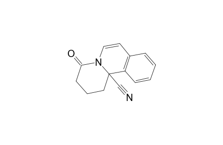 11bH-Benzo[a]quinolizine-11b-carbonitrile, 1,2,3,4-tetrahydro-4-oxo-