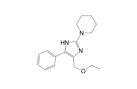 1-[5-(ethoxymethyl)-4-phenyl-1H-imidazol-2-yl]piperidine