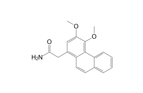 1-Phenanthreneacetamide, 3,4-dimethoxy-