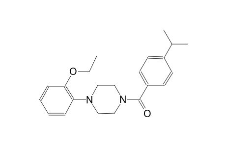 1-(2-ethoxyphenyl)-4-(4-isopropylbenzoyl)piperazine