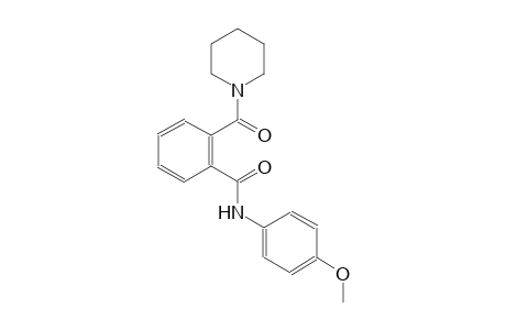 benzamide, N-(4-methoxyphenyl)-2-(1-piperidinylcarbonyl)-