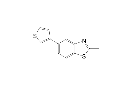 2-Methyl-5-(thiophen-3-yl)benzo[d]thiazole