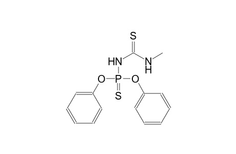 O,O-diphenyl (methylamino)carbothioylamidothiophosphate