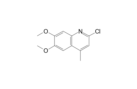 Quinoline, 2-chloro-6,7-dimethoxy-4-methyl-