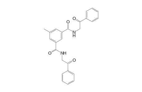 1,3-Benzenedicarboxamide, 5-methyl-N1,N3-bis(2-oxo-2-phenylethyl)-
