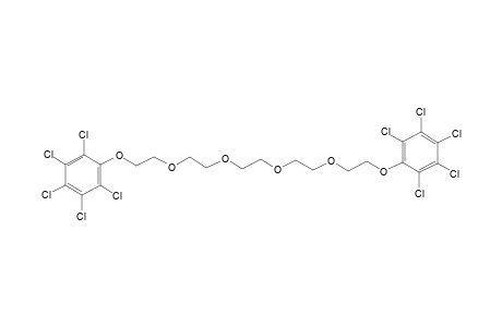 1,2-bis{2-[2-(pentachlorophenoxy)ethoxy]ethoxy}ethane