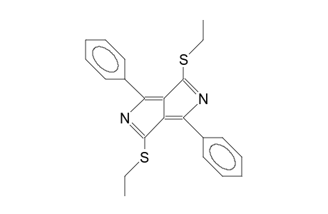 1,4-Bis(ethylthio)-3,6-diphenyl-2,5-diaza-pentalene