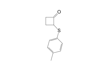 2-(4-Methyl-phenylsulfanyl)-cyclobutanone