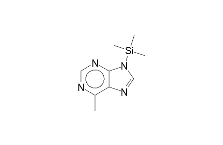 9H-Purine, 6-methyl-9-(trimethylsilyl)-