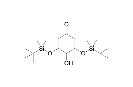 3,5-bis[[tert-butyl(dimethyl)silyl]oxy]-4-hydroxy-1-cyclohexanone