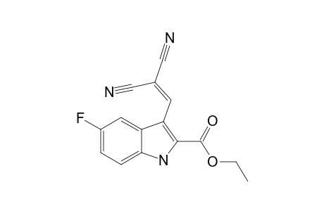 ETHYL-5-FLUORO-3-(2,2-DICYANOETHENYL)-INDOLE-2-CARBOXYLATE